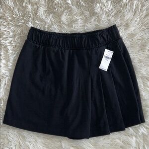 Girls Old Navy High-Waisted PowerChill Pleated Performance Skort Black Size L 10